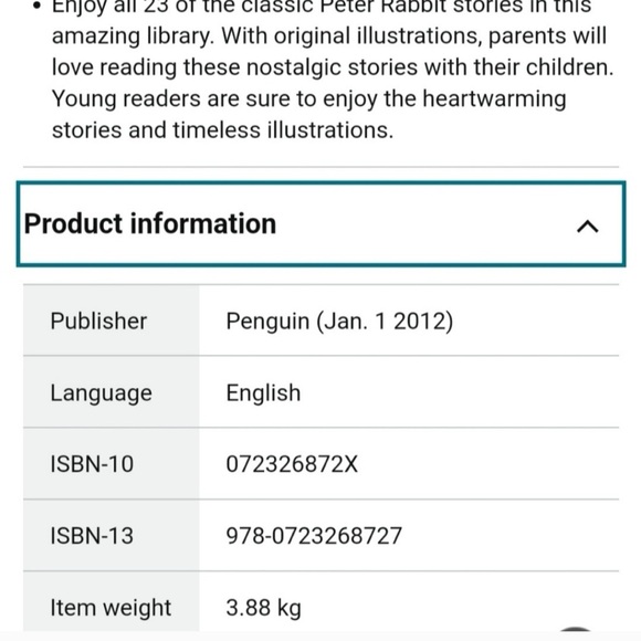 Petter Rabbit Box Set - Picture 5 of 9